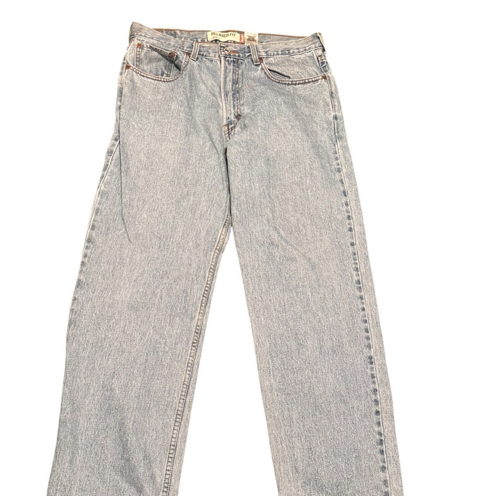 Levi's Classic Light Blue Relaxed fit 550 Jeans Vintage